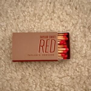 Taylor Swift Red Matchbox